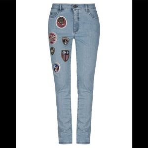 Mr & Mrs Italy Patch Jeans size 42 6  Current